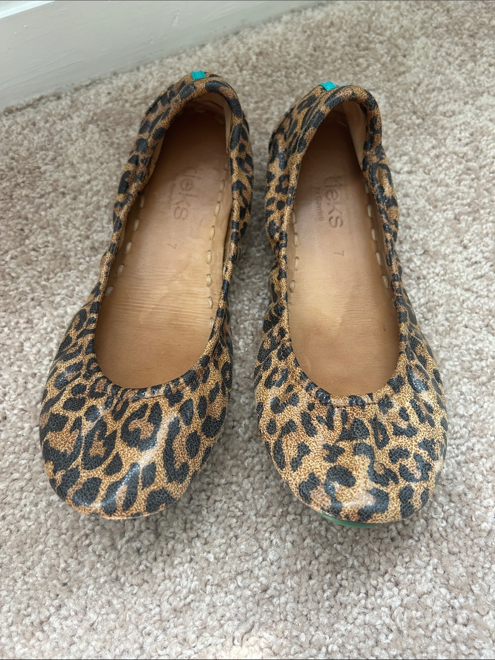 Tieks Leopard Print Women's Ballet Flats